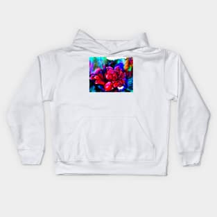 ginger bloom hr Kids Hoodie